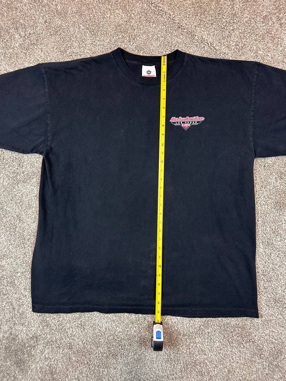 Harley Davidson Vtg 90s Harley Davidson Cafe Las Vegas T-Shirt Size US XXL / EU 58 / 5 - 9 Thumbnail