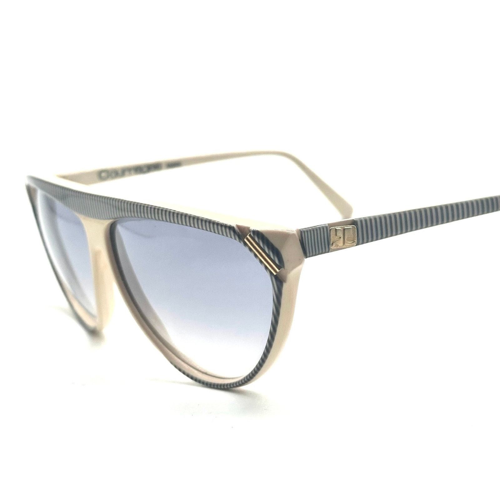 Courreges Courreges 8516 A32 flat top sunglasses made in France, 80s Size ONE SIZE - 2 Thumbnail