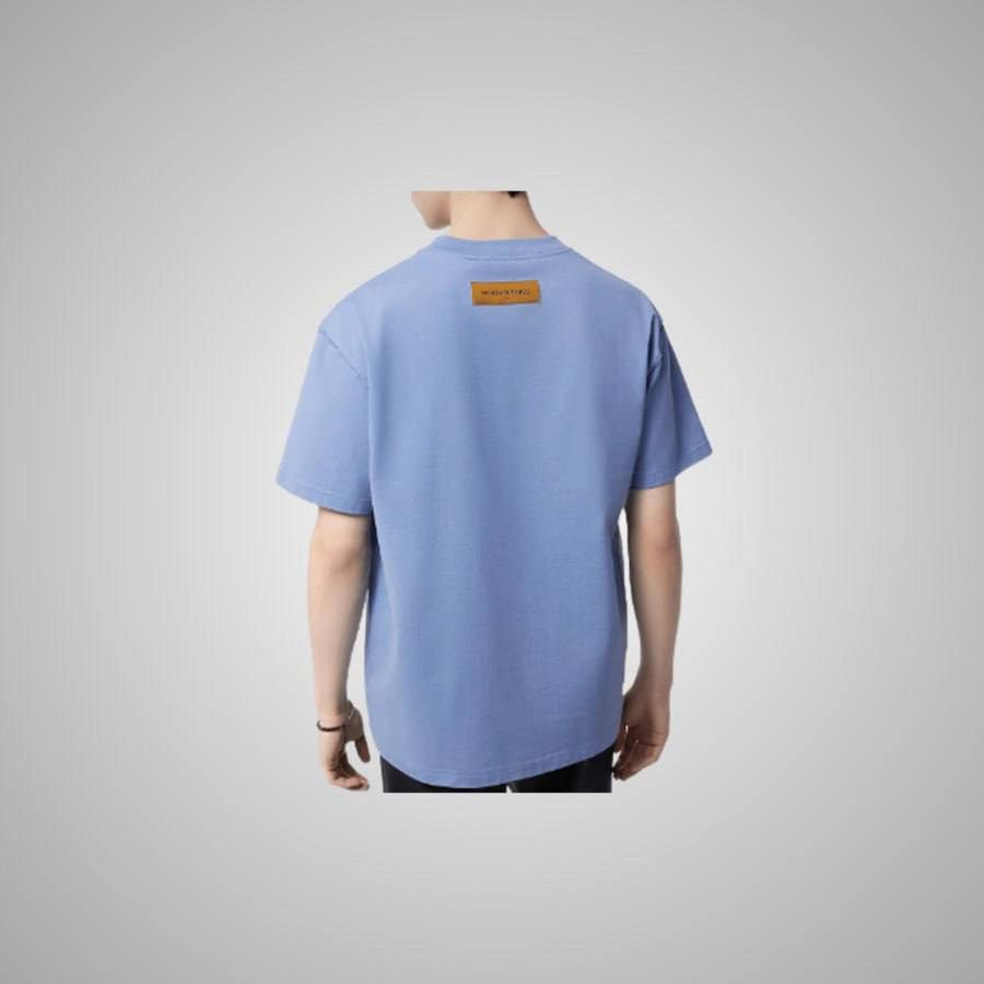 Louis Vuitton LOUIS VUITTON EMBOSSED LV T-SHIRT STONE BLEACH INDIGO Size US S / EU 44-46 / 1 - 2 Thumbnail