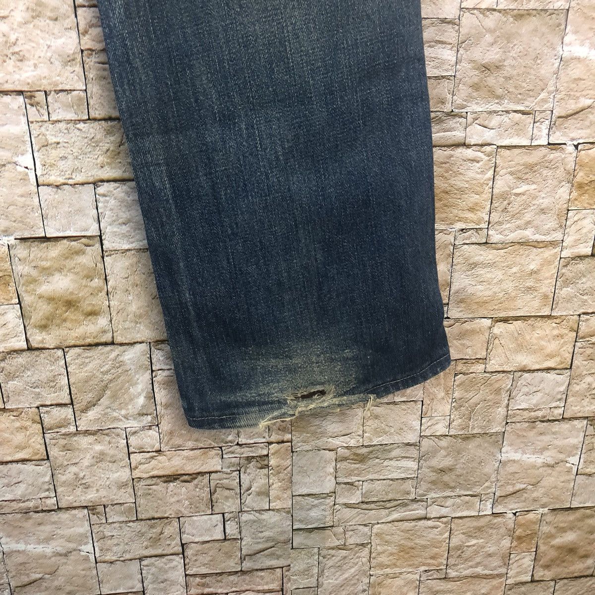 Diesel Diesel made in italy faded Blue ripped Denim Pants #A62 Size 28" / US 6 / IT 42 - 17 Thumbnail