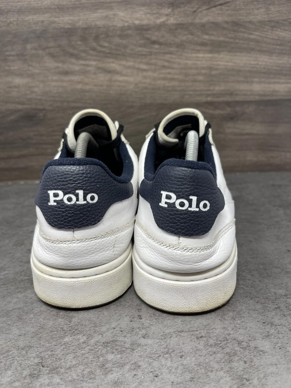 Polo Ralph Lauren Polo Ralph Lauren Court Leather Sneakers Mens Size 10 Size US 10 / EU 43 - 6 Thumbnail