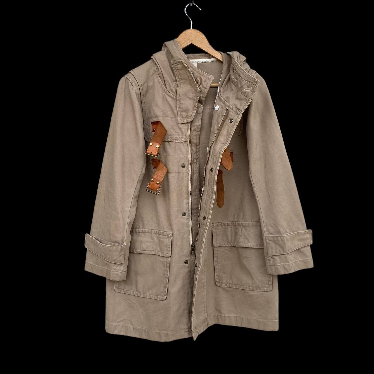 Japanese Brand Rare RNA Inc. Japan Archival Buckle Parka Hooded Duck Canvas Size US M / EU 48-50 / 2 - 2 Thumbnail