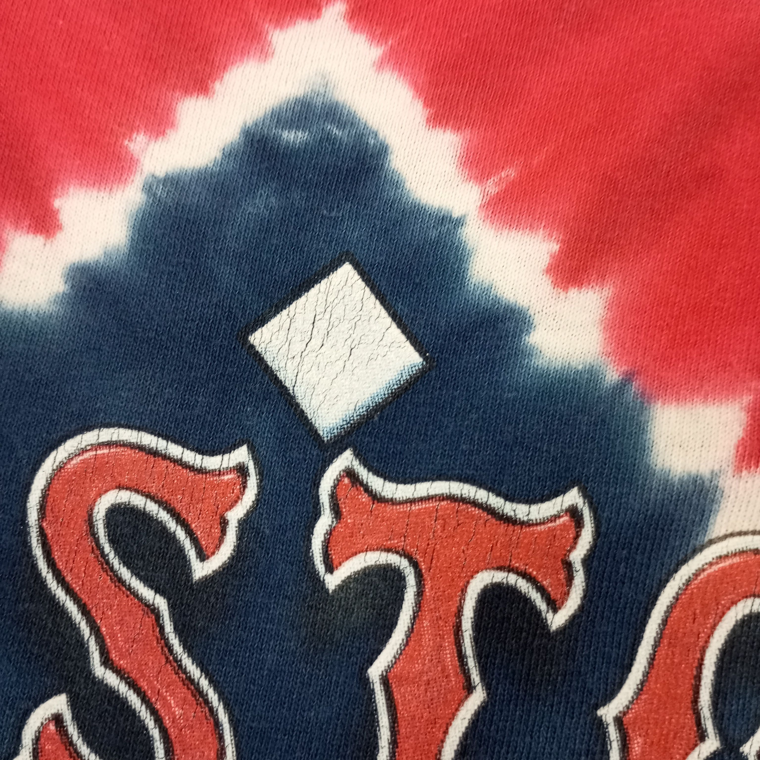 MLB × Vintage Boston Red Sox Baseball Team Tshirt Center Design Size US L / EU 52-54 / 3 - 8 Thumbnail