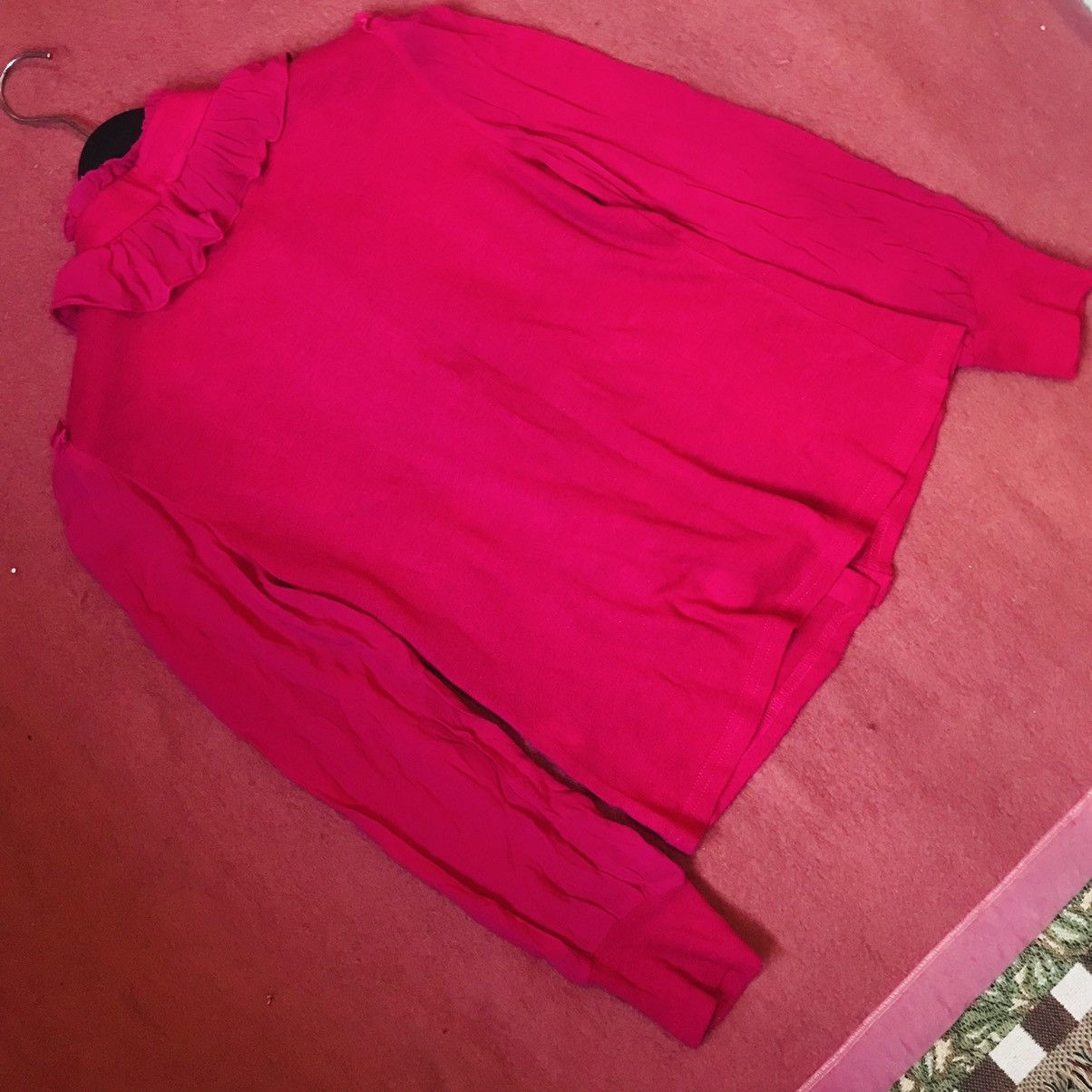 Japanese Brand Tokyo Ruffle Top Size M / US 6-8 / IT 42-44 - 4 Thumbnail