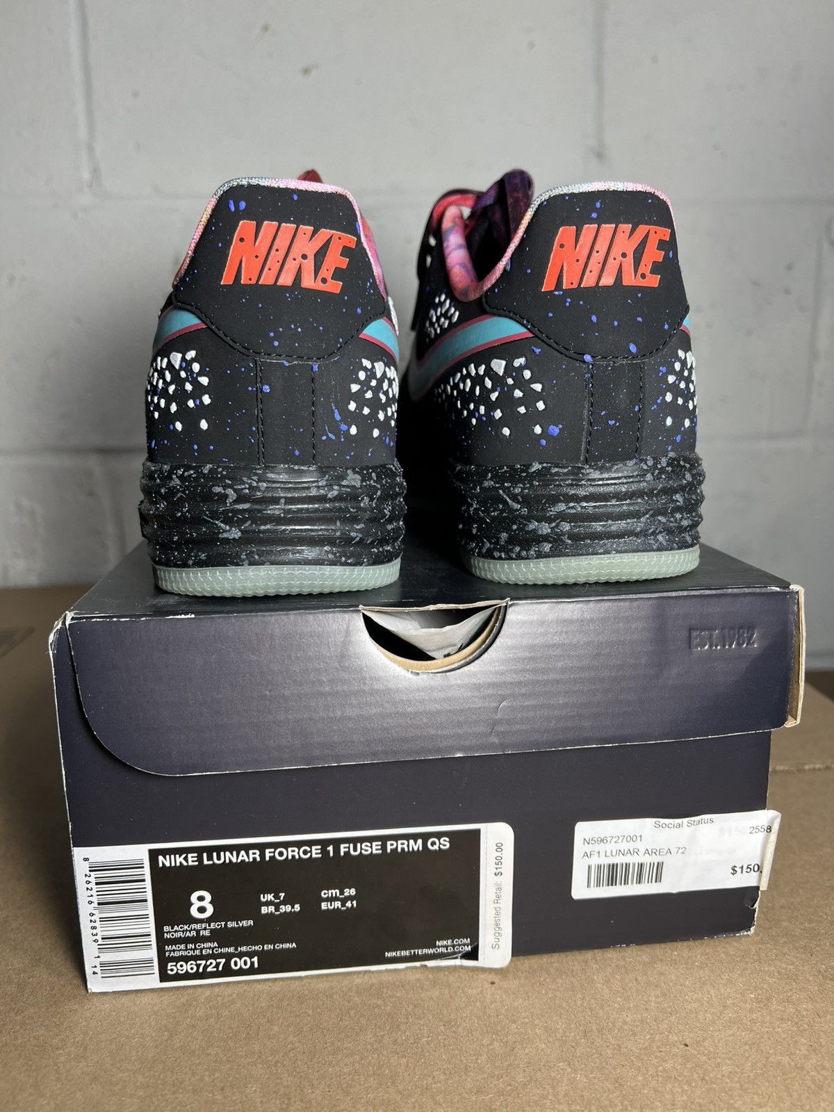 Nike Nike Lunar Force 1 Fuse PRM QS Size 8 Size US 8 / EU 41 - 3 Thumbnail