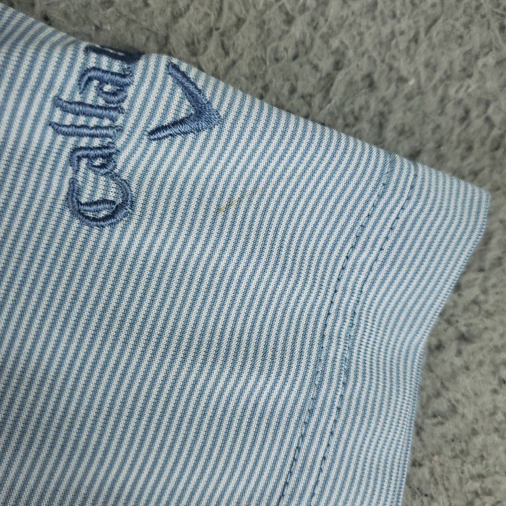 Callaway Callaway Polo Shirt Mens Size XL Blue Striped Opti Dri Fit Golf Short Sleeve Size US XL / EU 56 / 4 - 5 Thumbnail