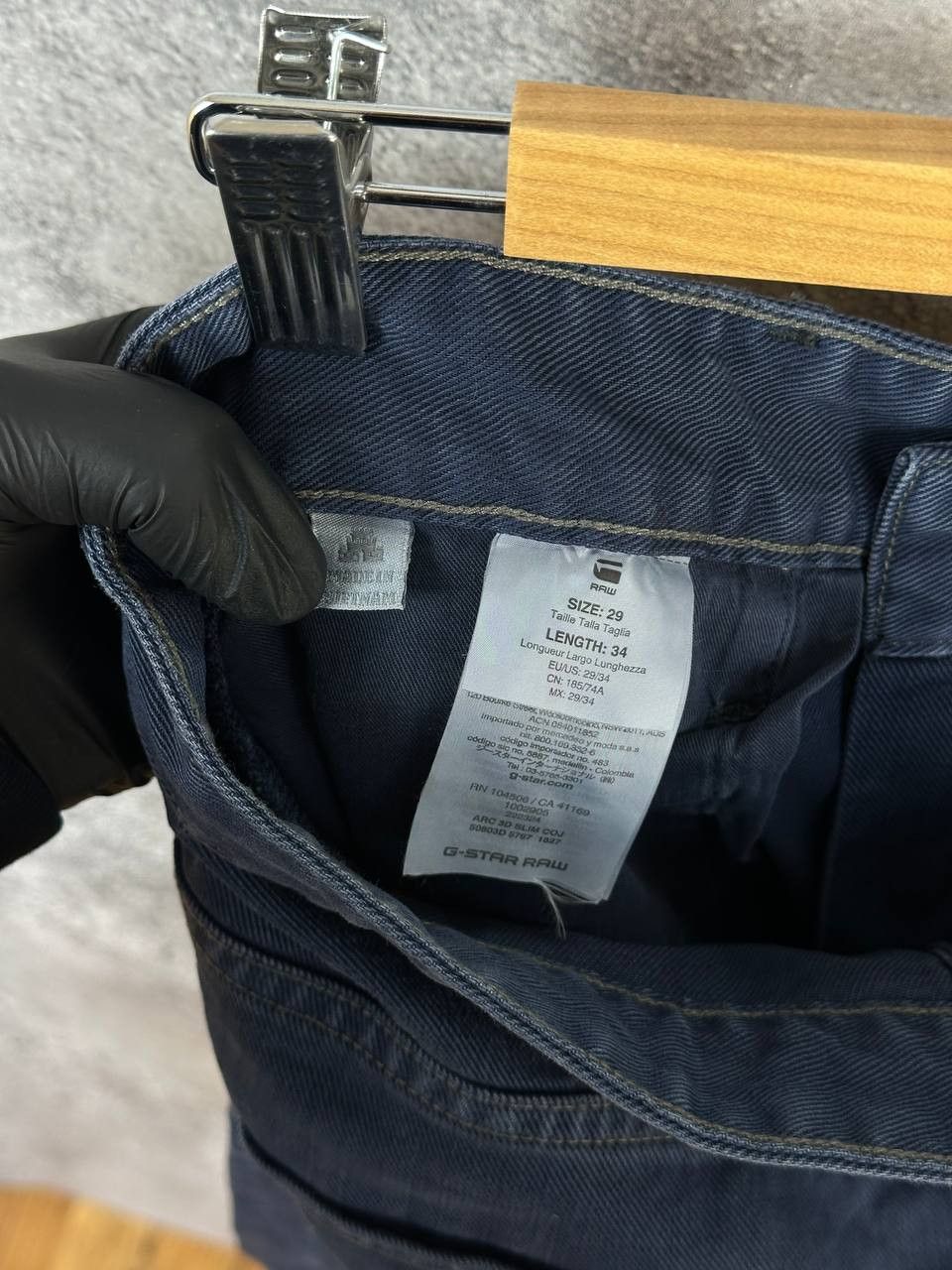 G-Star NWT G-Star Raw ARC 3D Slim COJ Blue Pants Tapered Fit Jeans Size US 29 - 19 Thumbnail