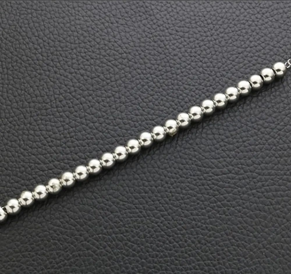 Jewelry × Vintage Ball Chain Bracelet 2000s Chrome Y2K Punk Skater Grunge Size ONE SIZE - 3 Thumbnail