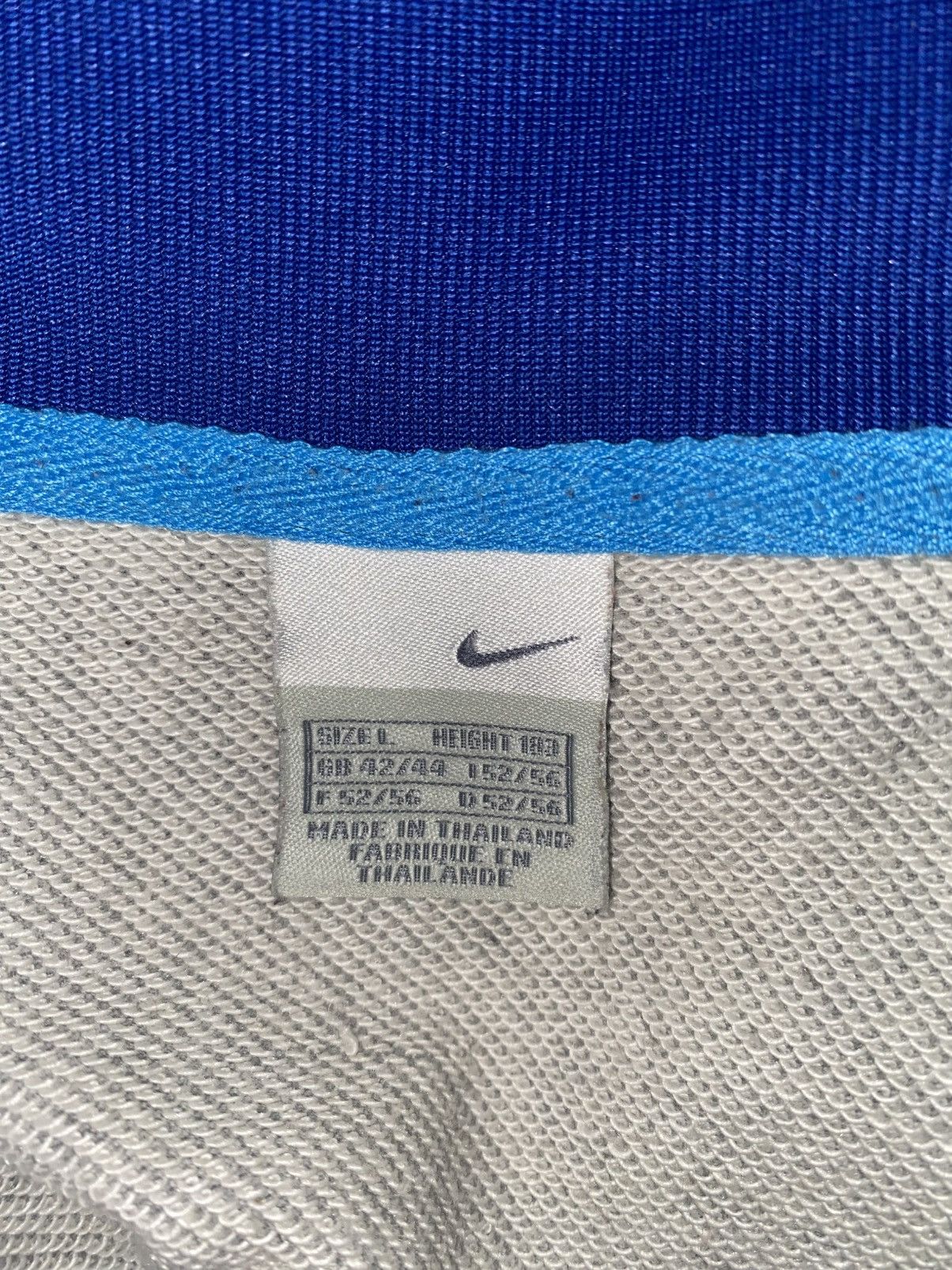 Nike Nike - Track Jacket - Grey, Blue & Orange - Large Size US L / EU 52-54 / 3 - 9 Thumbnail
