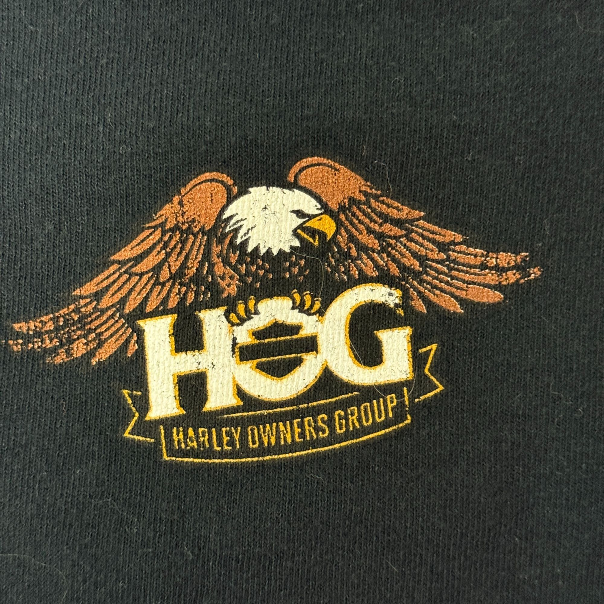 Gildan Harley Davidson Motorcycle HOG Official Riding Club T Shirt Size US XL / EU 56 / 4 - 4 Thumbnail