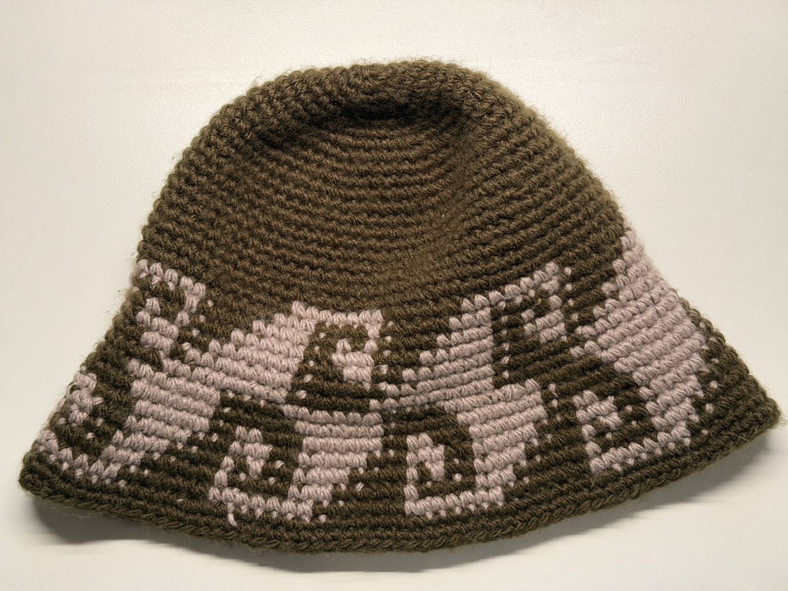 Stussy Stussy Waves Knit Bucket Hat - Brown Size ONE SIZE - 2 Thumbnail