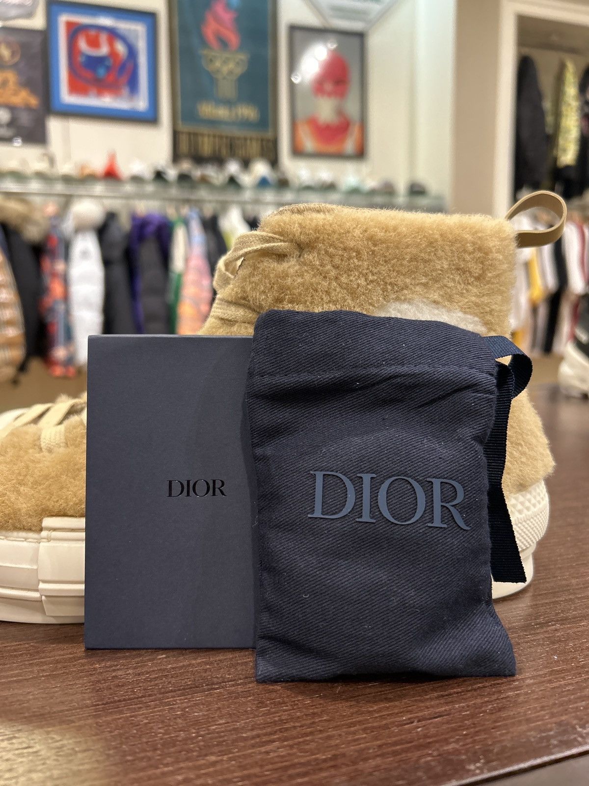 Dior × ERL Dior X ERL B23 Hightop Beige Size US 10 / EU 43 - 8 Thumbnail