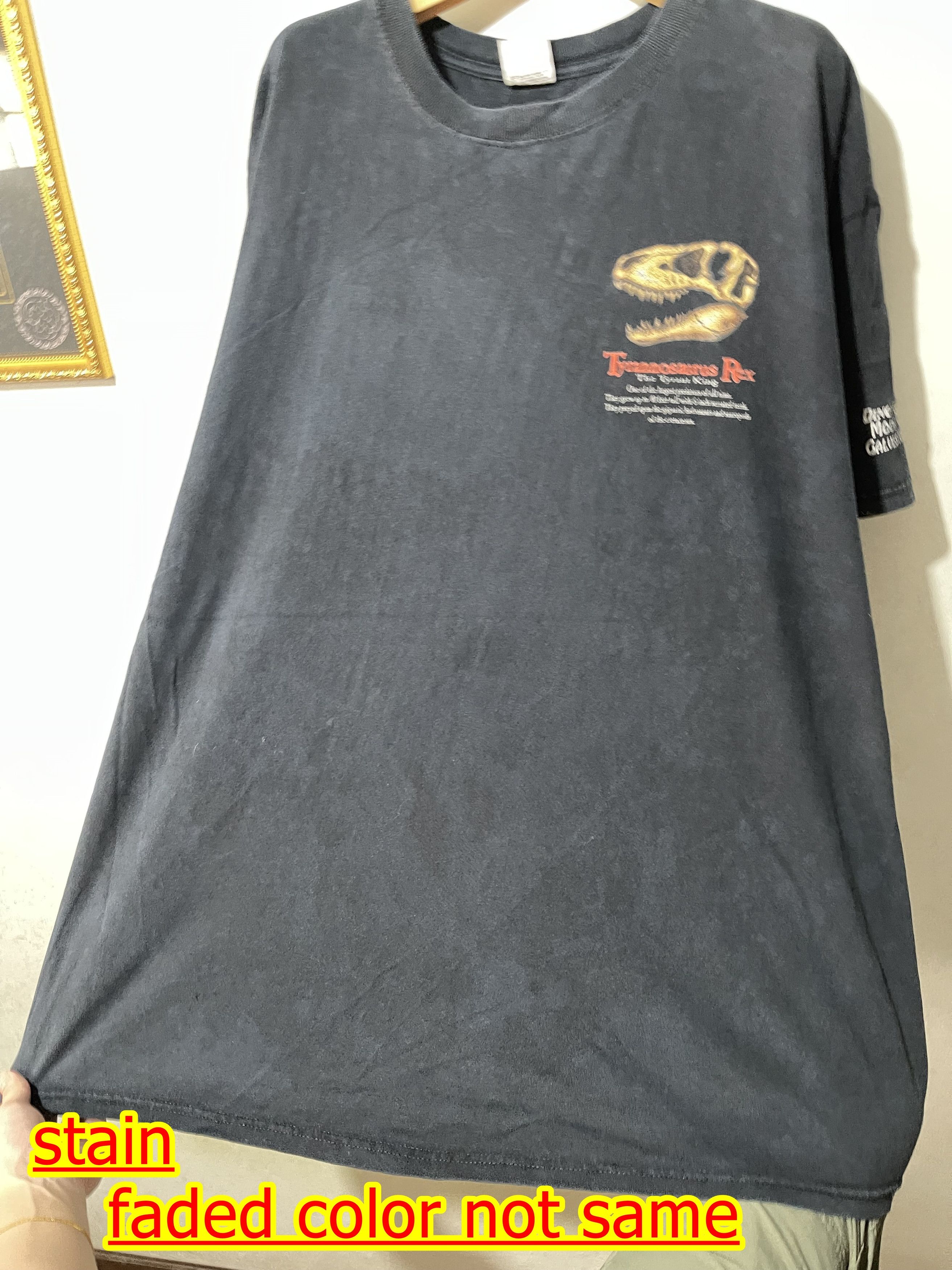 Arts & Science × Vintage Vintage 90s Tyrannosaurus Shirt Size US XL / EU 56 / 4 - 8 Thumbnail