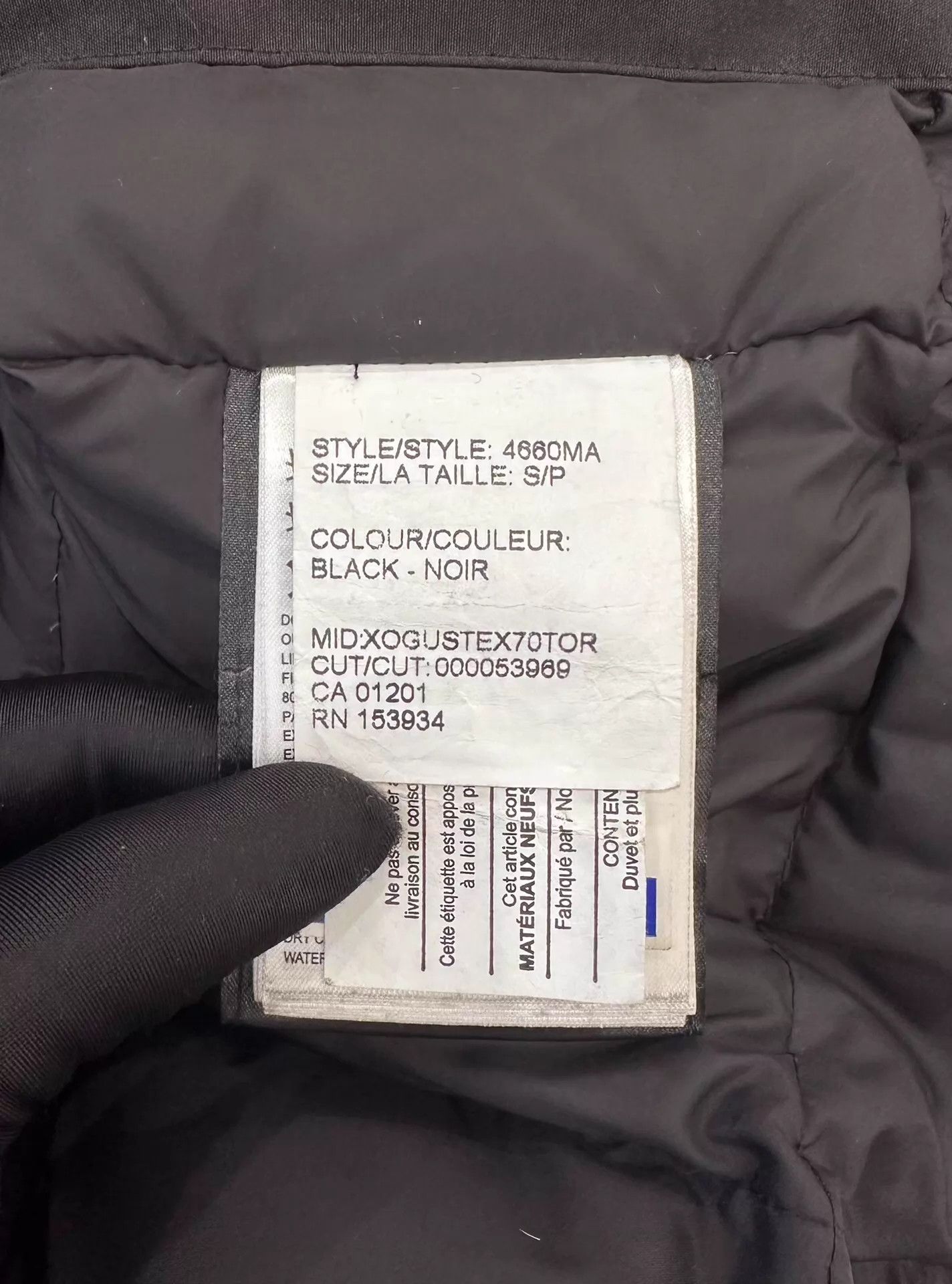 Canada Goose CanadaGoose Expedition Parka Men's Black S New Red Label Size US S / EU 44-46 / 1 - 6 Thumbnail