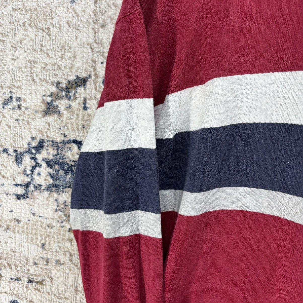 L.L. Bean × Vintage 90s Vintage LL. Bean Rugby Shirt Size US M / EU 48-50 / 2 - 14 Thumbnail
