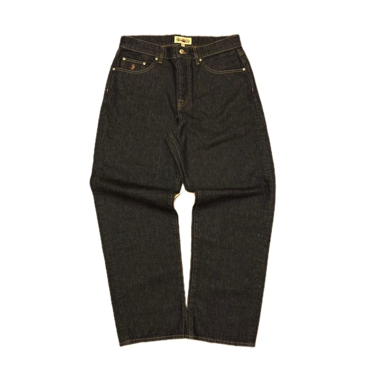 Stussy Stussy Blue Raw Bigol Baggy Jeans | Grailed