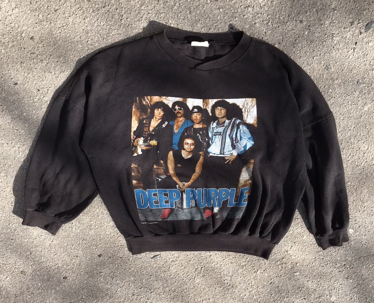 Vintage Vintage 1987 Deep Purple The House Of Blue Light Tour Rare Size US M / EU 48-50 / 2 - 1 Thumbnail