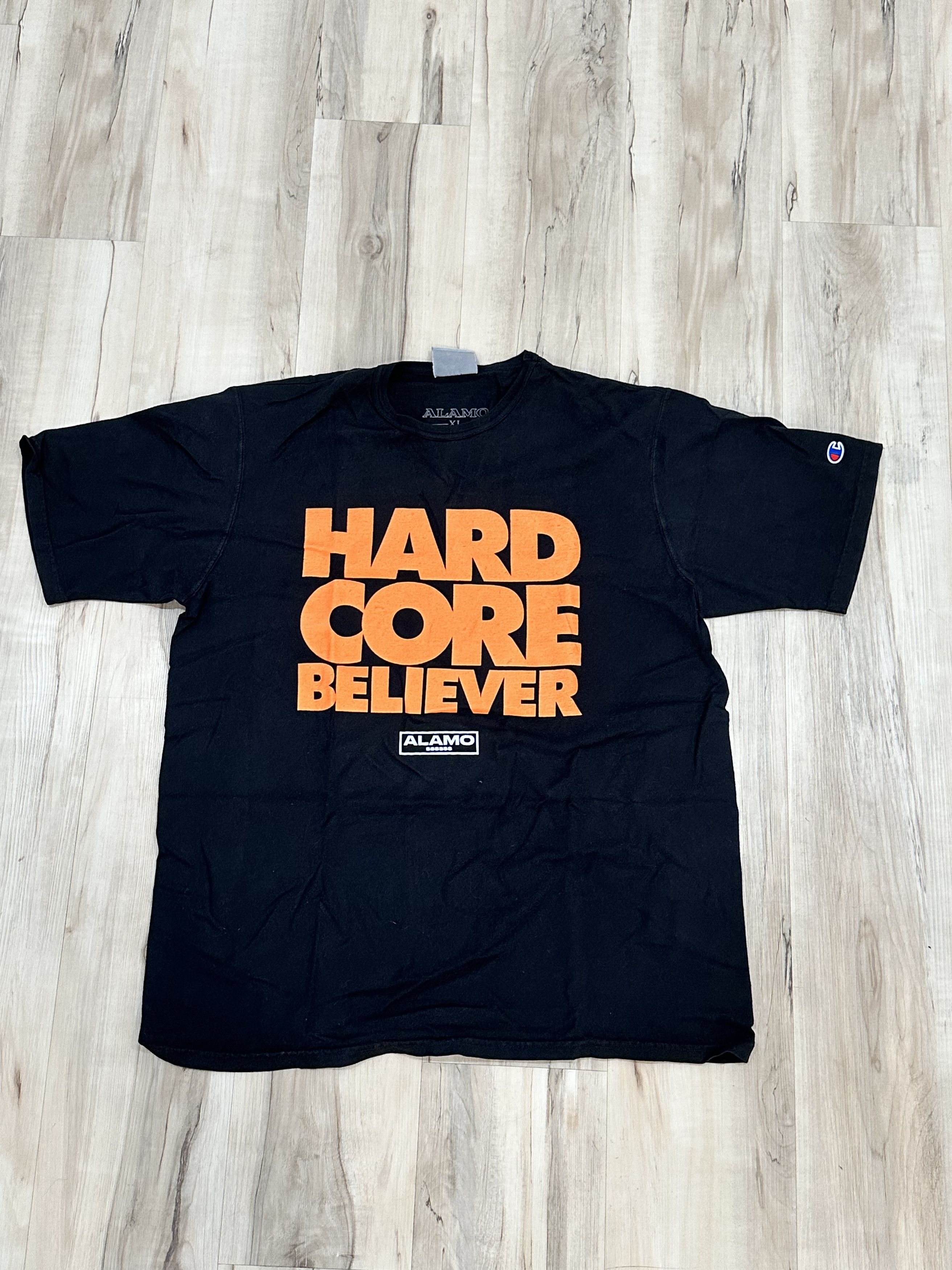 Alamo Records 'Hardcore Believers' Concert Tee – Black XL