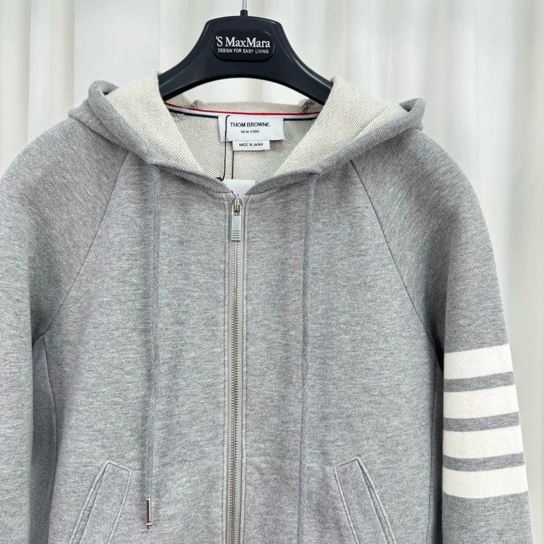 Thom Browne Thom Browne size2 Knitted four bar zipper jacket Size US M / EU 48-50 / 2 - 3 Thumbnail