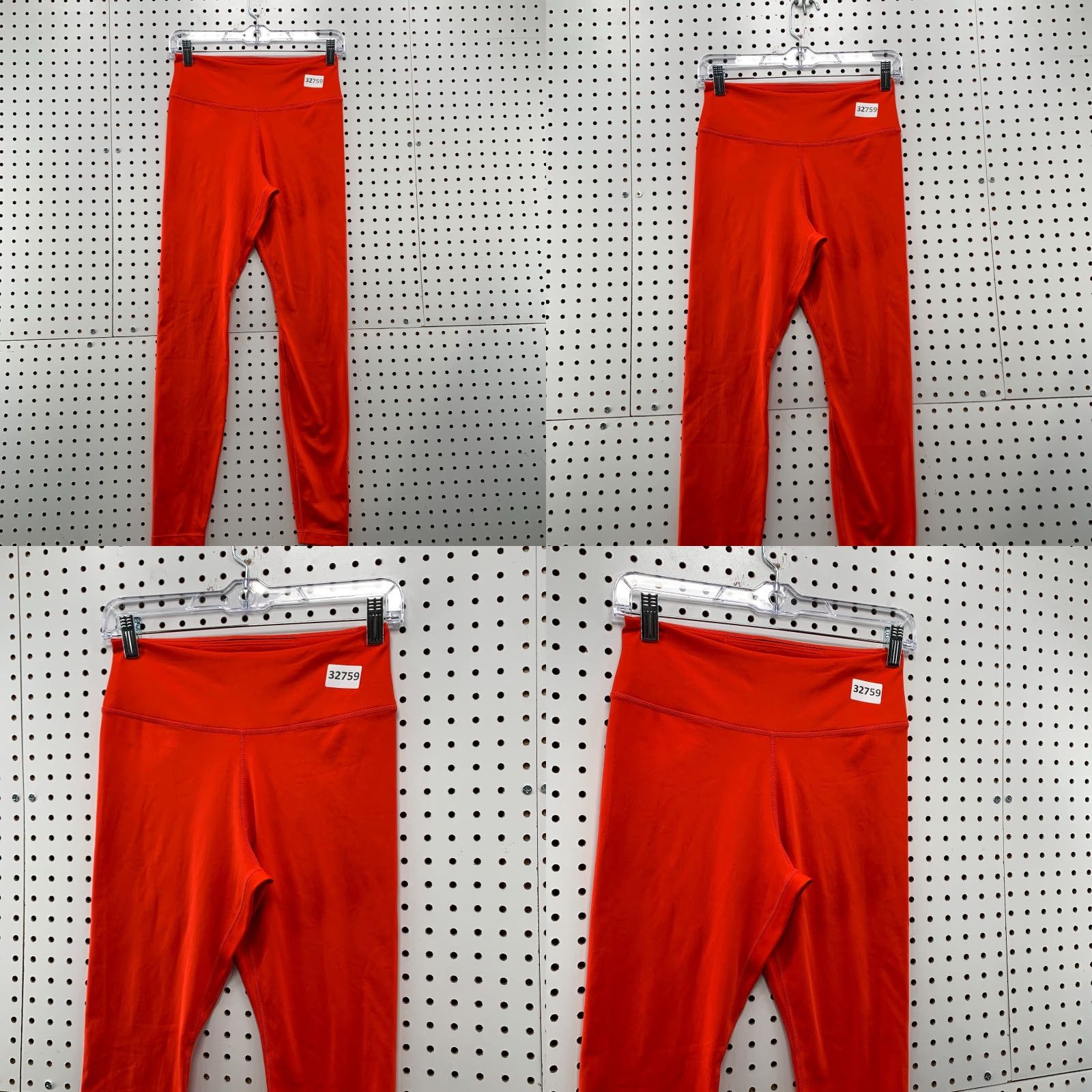 Nike Nike Dri-FIT Leggings Womens Small Orange Active Yoga Run 25x27 Skinny Inseam 27 in ankle Womens Size 28" / US 6 / IT 42 - 8 Thumbnail