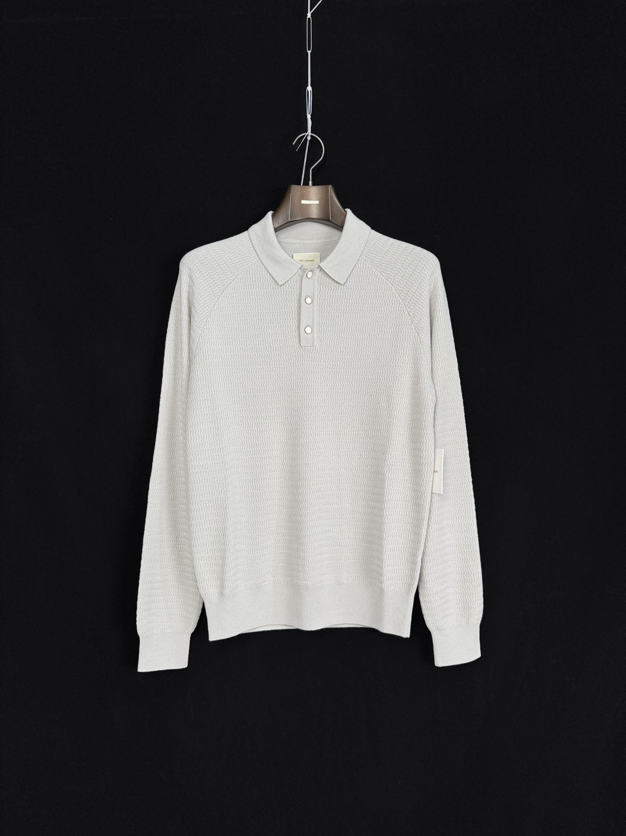 Aime Leon Dore NEW WITH TAG* ALD Long-Sleeve Pearl Button Polo Size US L / EU 52-54 / 3 - 2 Thumbnail