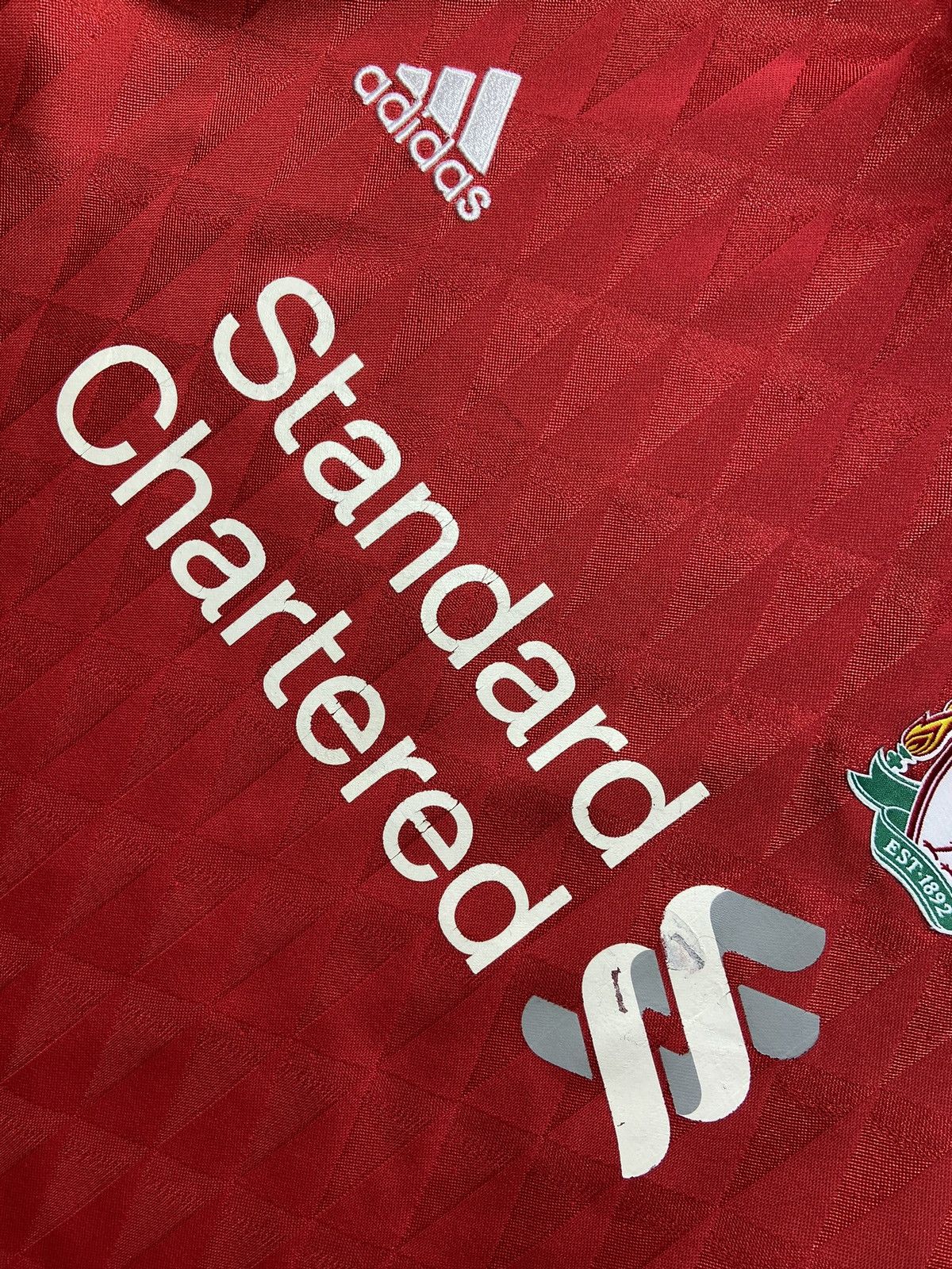 Vintage 💥Liverpool 2010 Adidas Home Jersey t-shirt‼️ Size US M / EU 48-50 / 2 - 3 Thumbnail