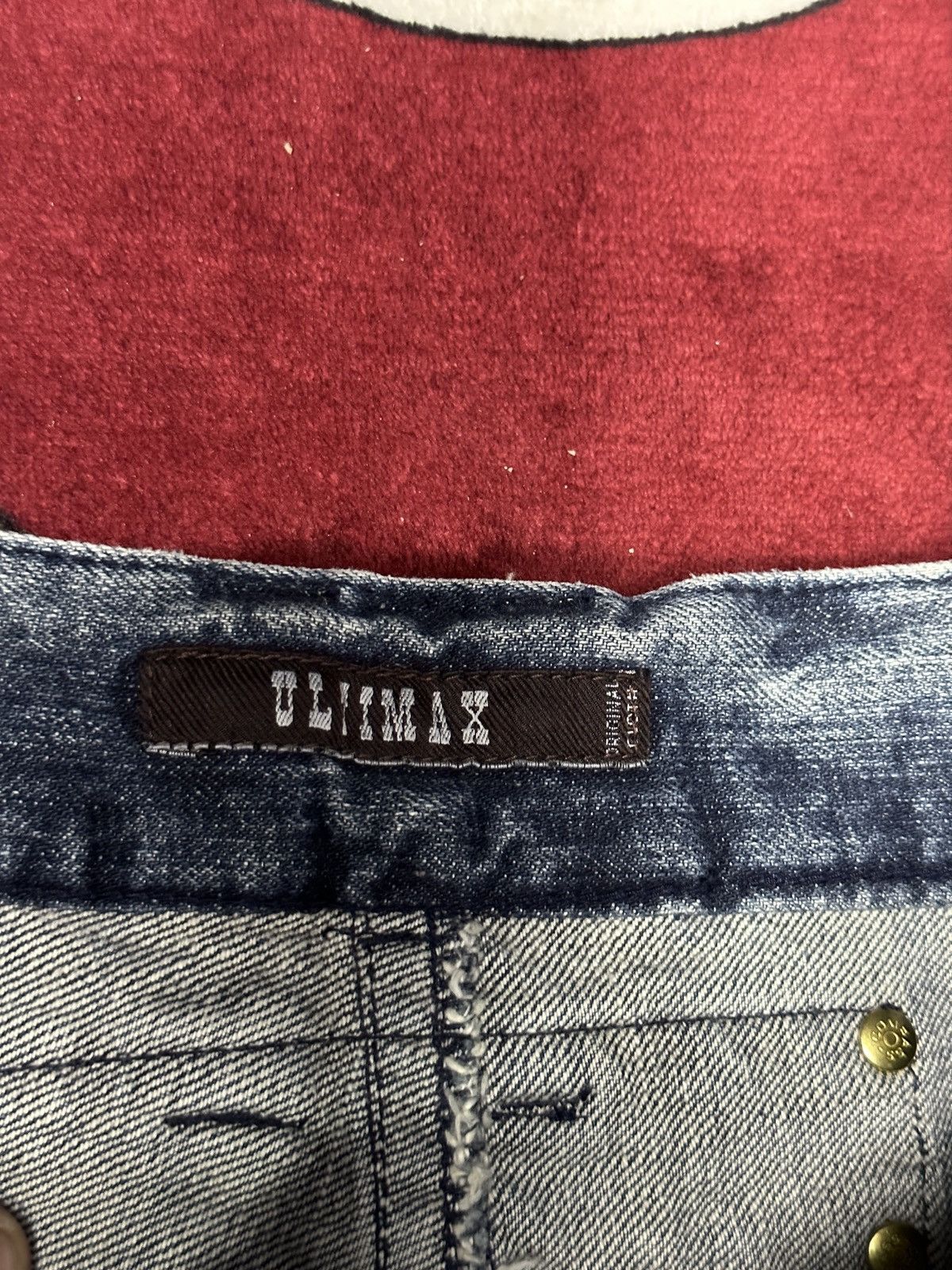 Vintage Rare🔥Ultimax Cross Affliction Style Denim Size US 34 / EU 50 - 7 Thumbnail