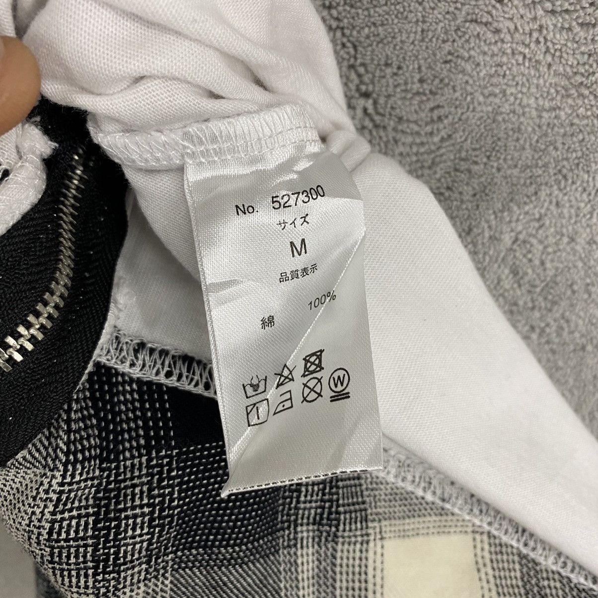 semanticdesign RARE🔥Semantics Design Punk Zip Up White Tee Size US M / EU 48-50 / 2 - 12 Thumbnail