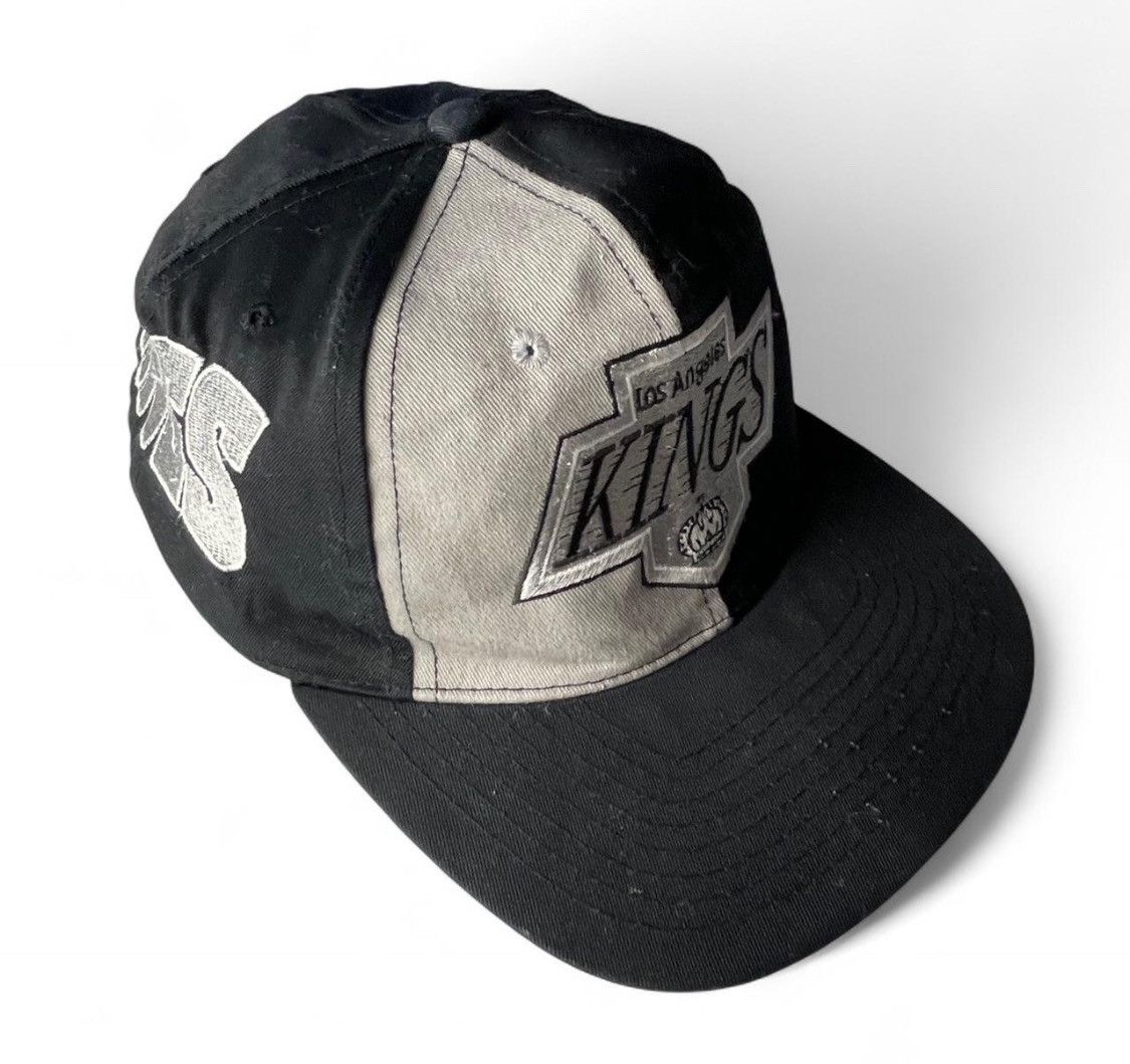 NHL 1990s very rare NHL Los Angeles Kings cap snapback rap Size ONE SIZE - 2 Thumbnail