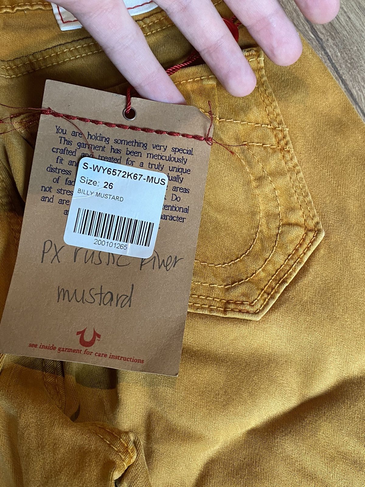 True Religion × Vintage True Religion Pant Jeans Row Seat Big Logo Vintage New USA Size 26" / US 2 / IT 38 - 17 Thumbnail