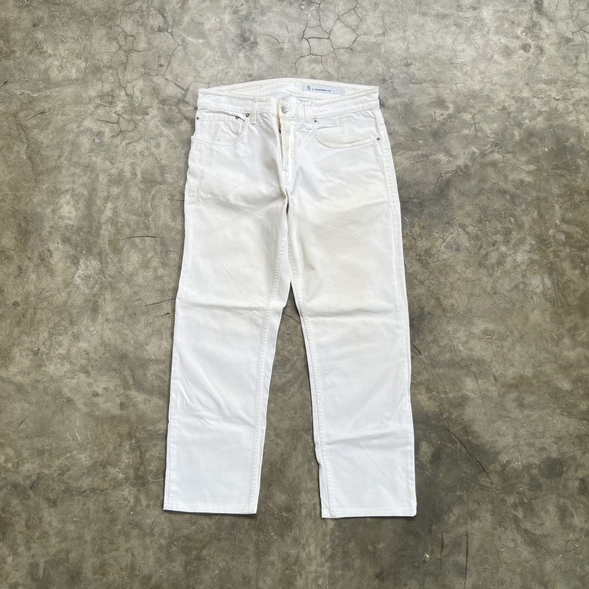 DEPARTMENT5 Departement5 White Jeans Size US 31 - 1 Thumbnail