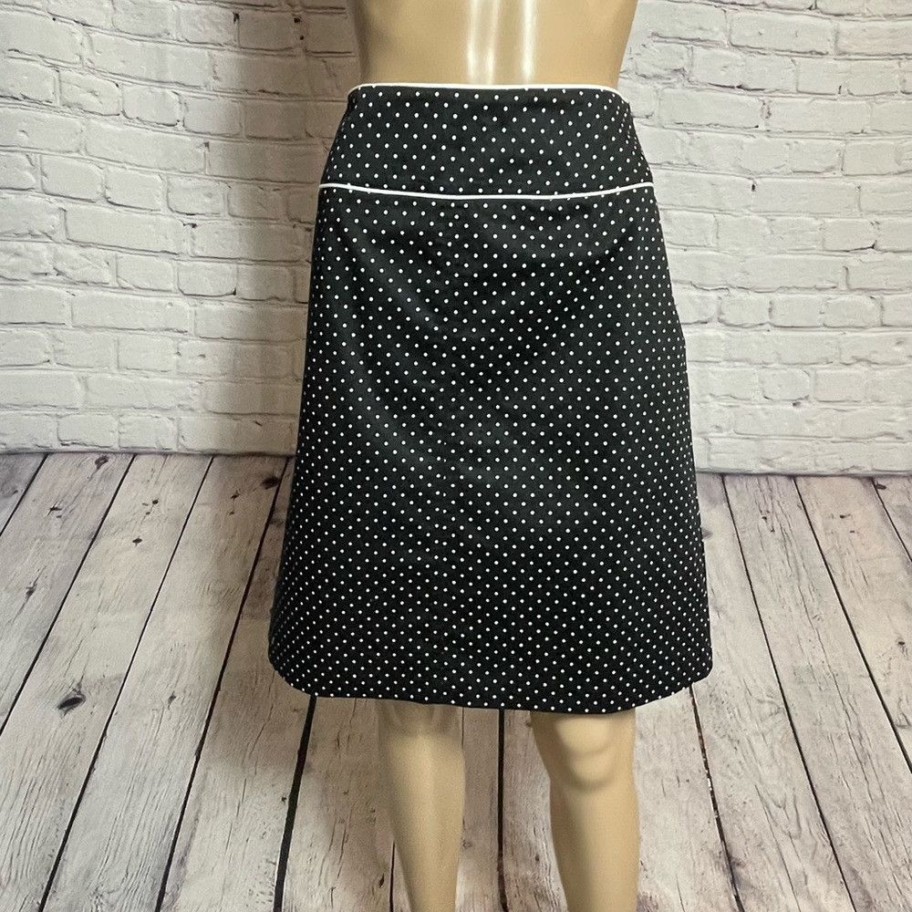 Other New Sinequanone Black Polka Dot Cotton Skirt Made in France Size 32" / US 10 / IT 46 - 1 Thumbnail