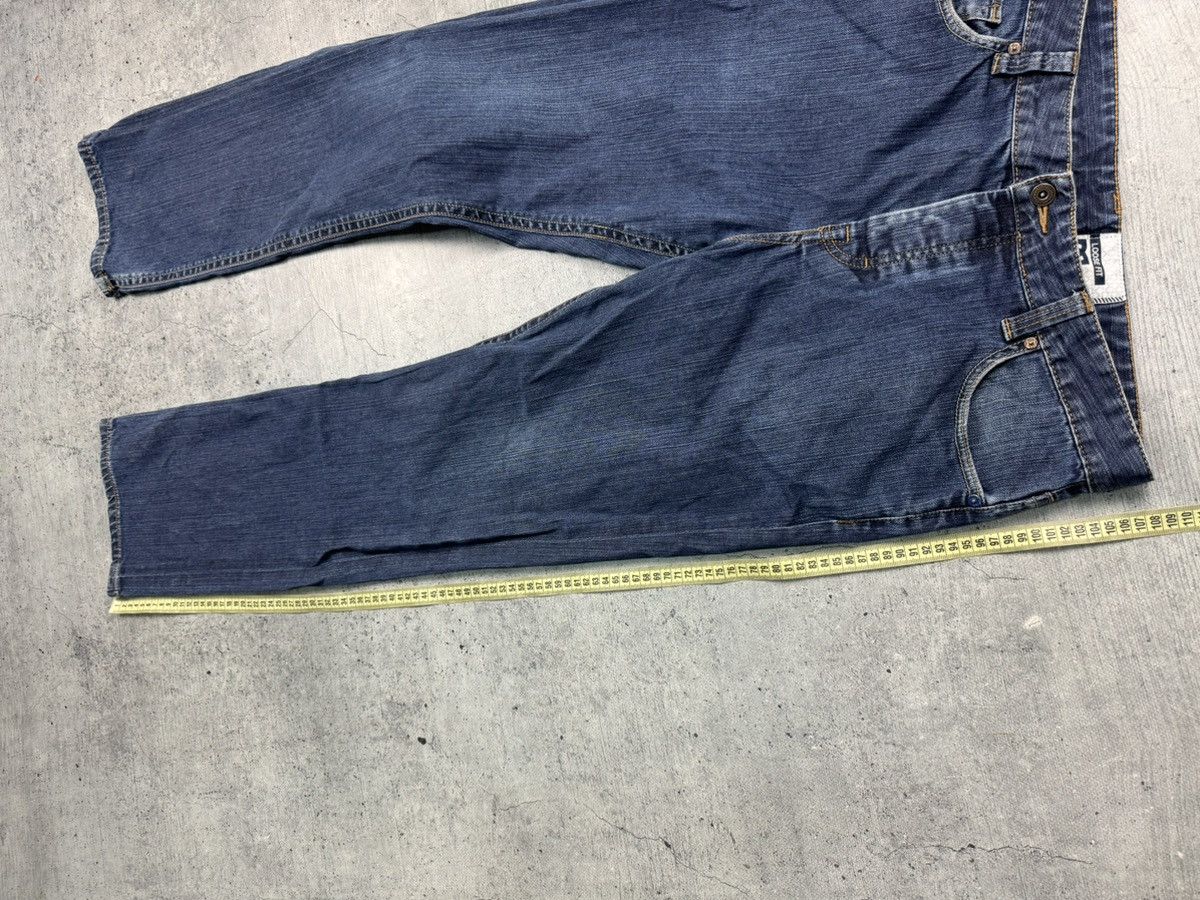 DC CRAZY VINTAGE 00s DC SHOES EMBROIDERED LOGO BAGGY JEANS Size US 34 / EU 50 - 9 Thumbnail