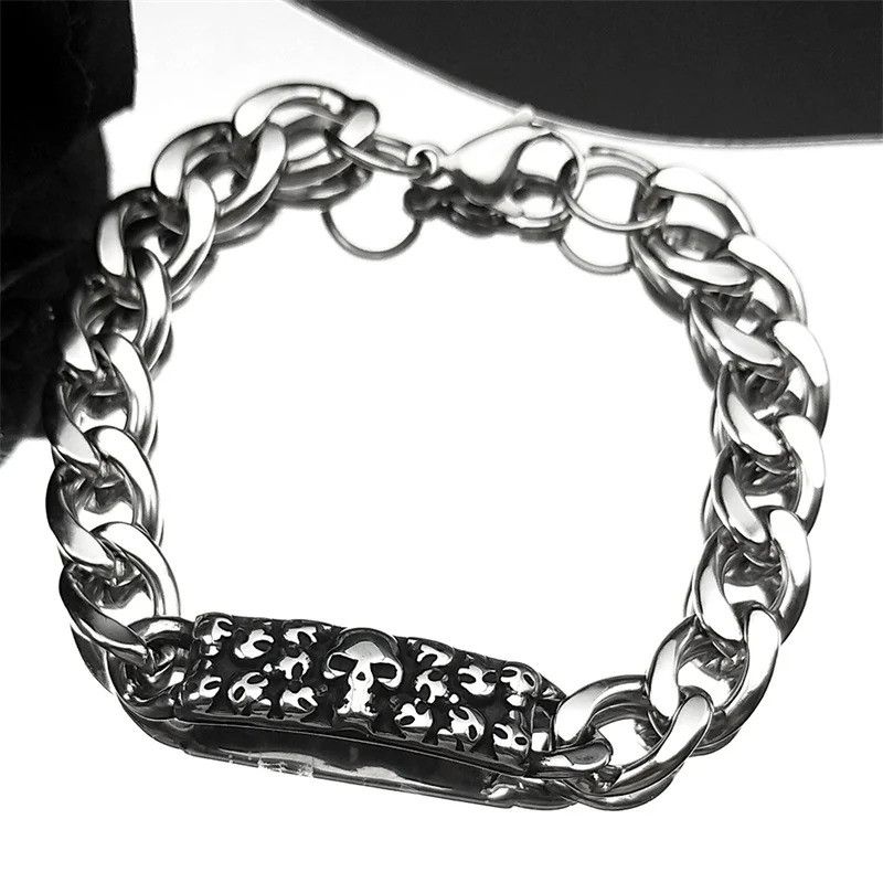 Jewelry Skeleton Skull Bracelet Size ONE SIZE - 4 Thumbnail
