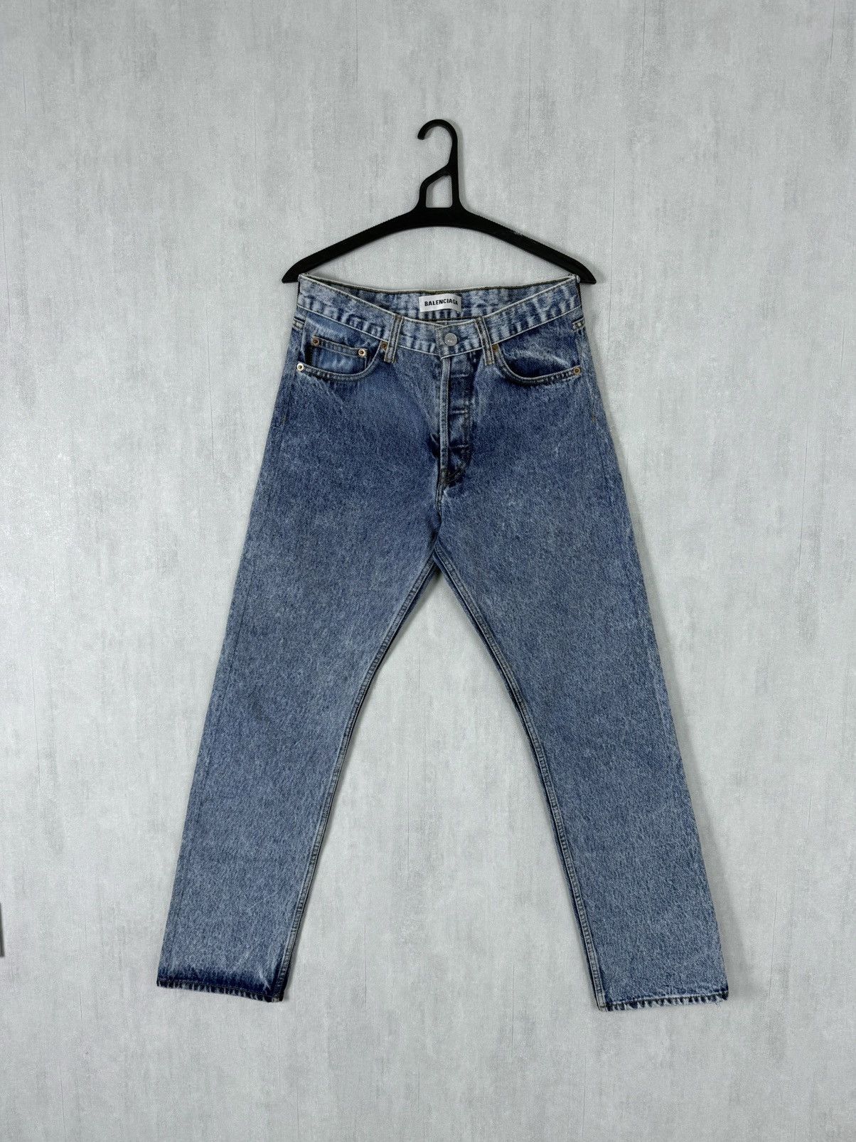 Balenciaga Balenciaga FW17 Mens Denim Jeans Pants Made In Japan Size 27 Size US 27 - 2 Thumbnail