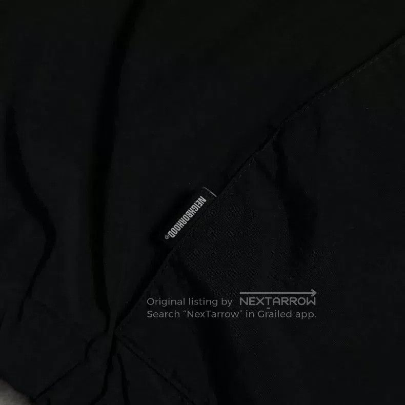 Neighborhood Neighborhood 20AW ANORAK Nylon Hooded Semi-Zip Windbreaker Size US L / EU 52-54 / 3 - 6 Thumbnail