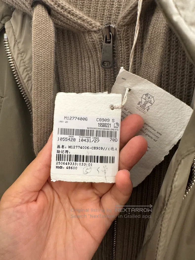 Brunello Cucinelli Brunello Cucinelli Two-piece Jacket Size S / US 4 / IT 40 - 6 Thumbnail