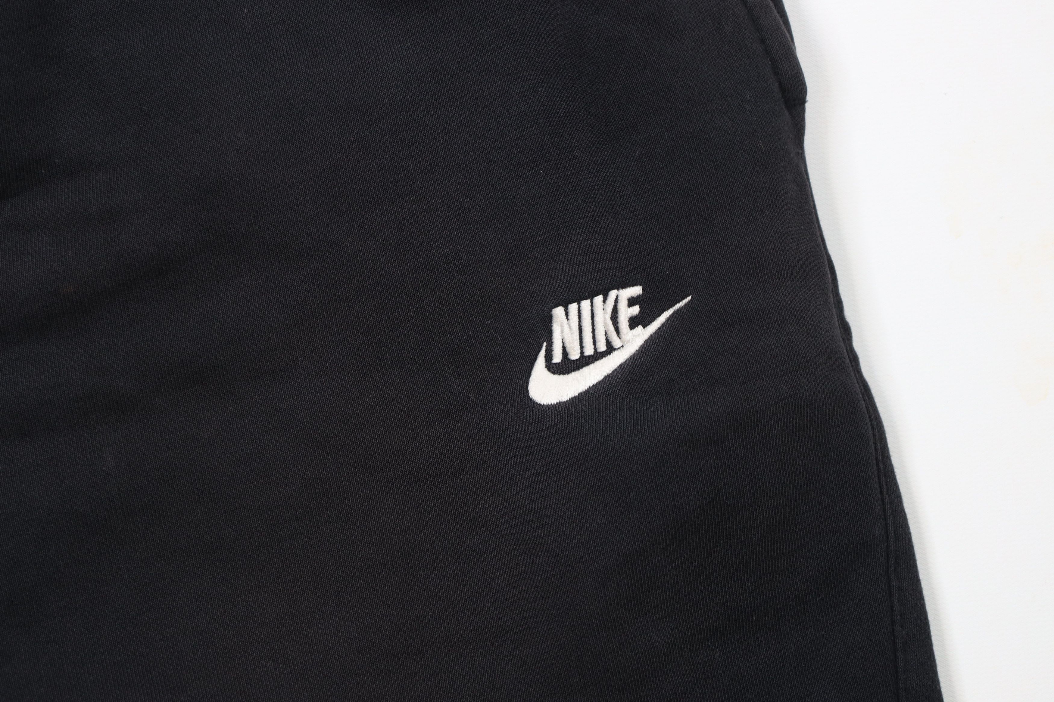 Nike × Vintage Vintage Y2K Nike Spell Out Custom Cut Off Sweatpants Shorts Size US 36 / EU 52 - 5 Thumbnail