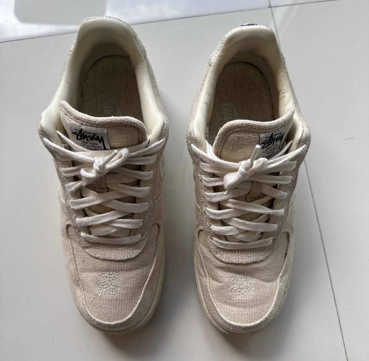 Nike × Stussy Nike Stussy AF1 Low Fossil Size US 8.5 / EU 41-42 - 6 Thumbnail