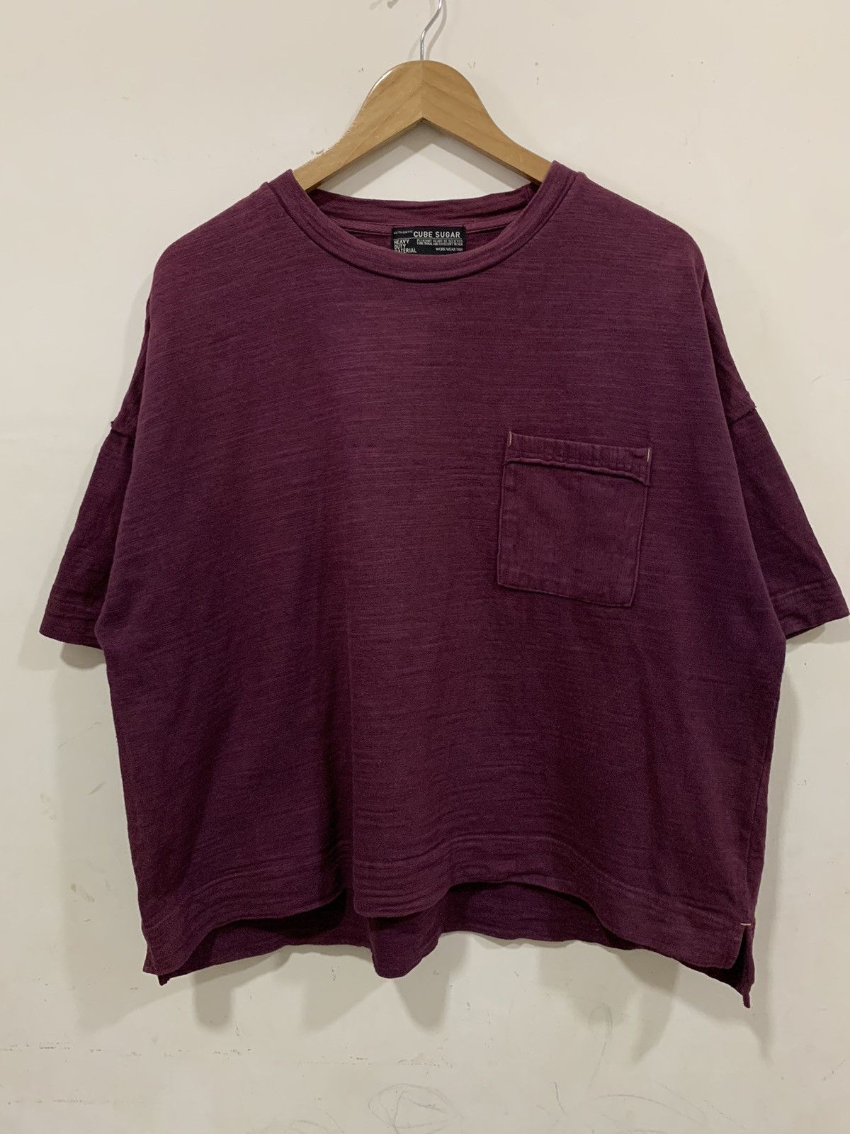 Japanese Brand Japanese Brand Cube Sugar Boxy Pocket Tee Size US M / EU 48-50 / 2 - 1 Thumbnail