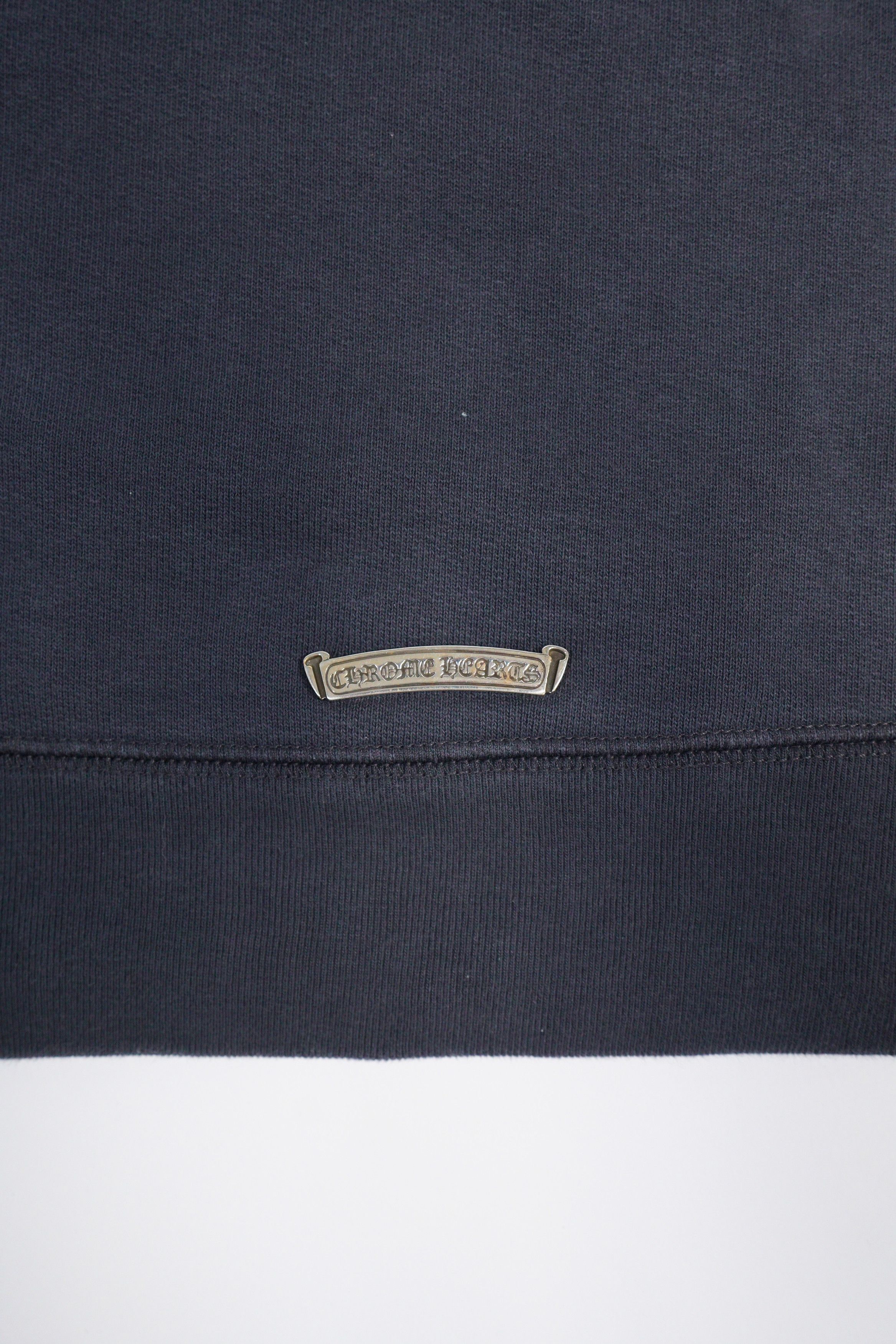 Chrome Hearts Chrome Hearts Navy & Blue Triple Cross Patch Hoodie Size US M / EU 48-50 / 2 - 4 Thumbnail