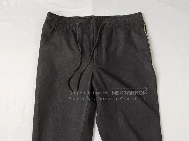 Hermes Hermes Cashmere Sweatpants, Black-Gray, Elastic Band Desig Size US 42 / EU 58 - 3 Thumbnail