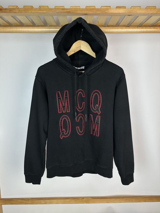 Alexander McQueen MCQ Alexander McQueen hoodie big logo Grailed