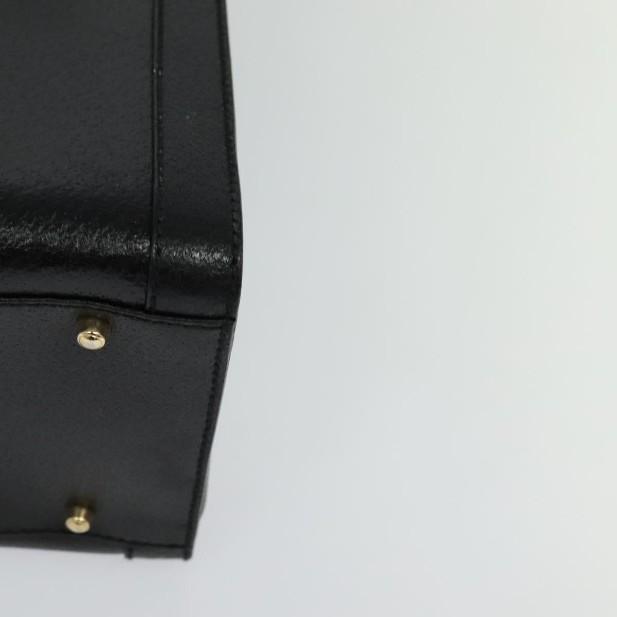Gucci GUCCI Bamboo Hand Bag Leather Black Gold 002 002 Size ONE SIZE - 13 Thumbnail