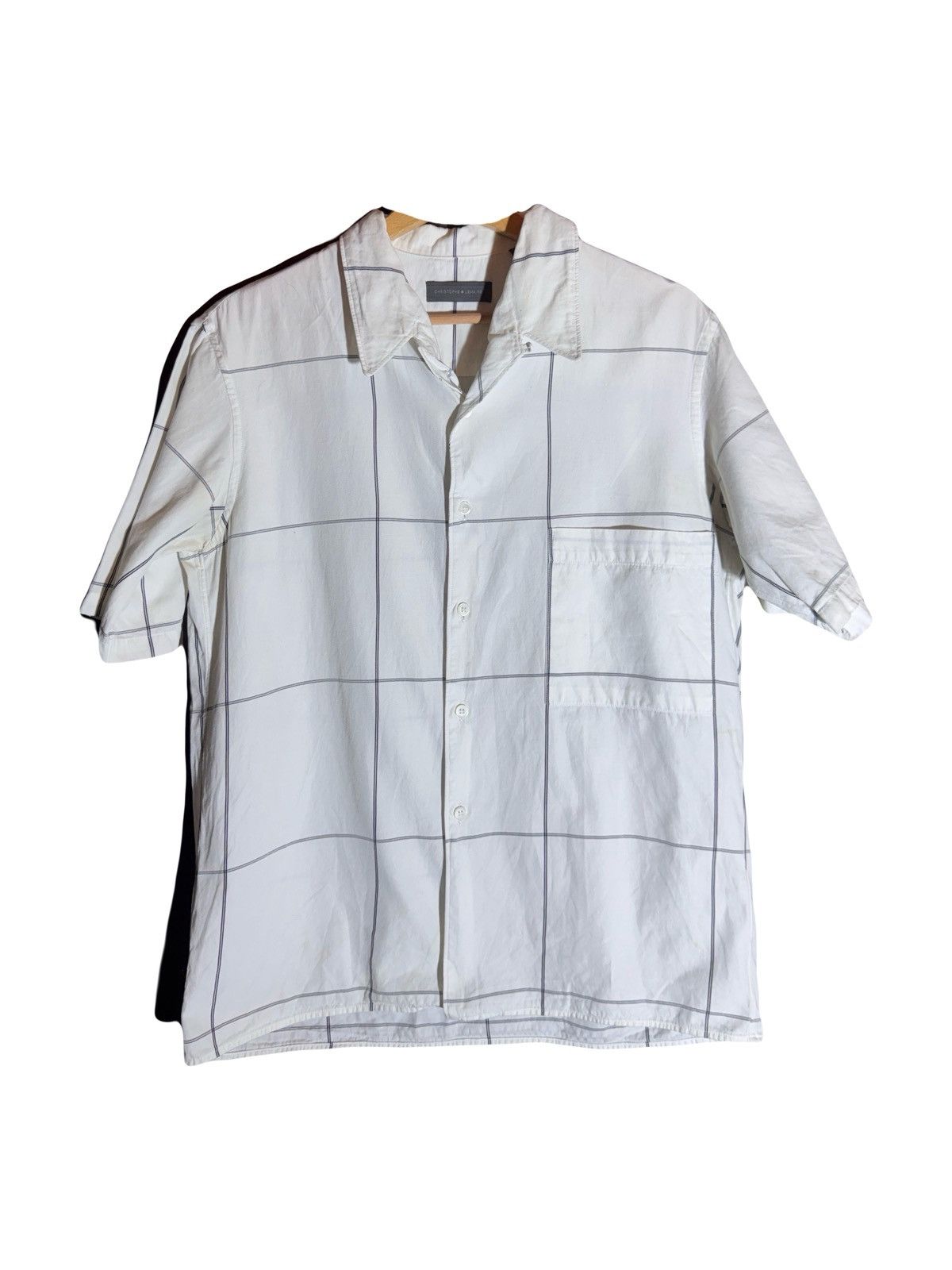 Lemaire lemaire vintage men white shirt print 1 jp Size US S / EU 44-46 / 1 - 1 Thumbnail