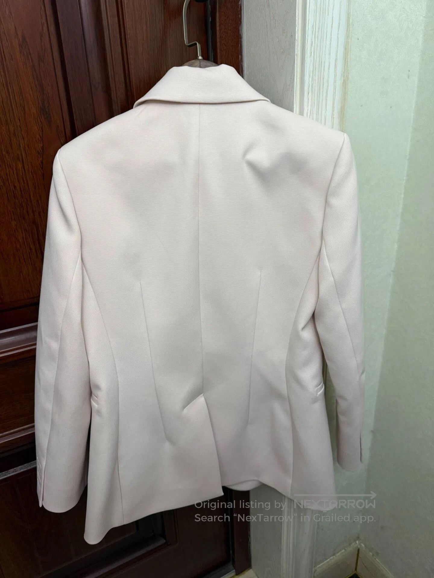 KHAITE Khaite Pink Tailored Blazer. Size S / US 4 / IT 40 - 4 Thumbnail