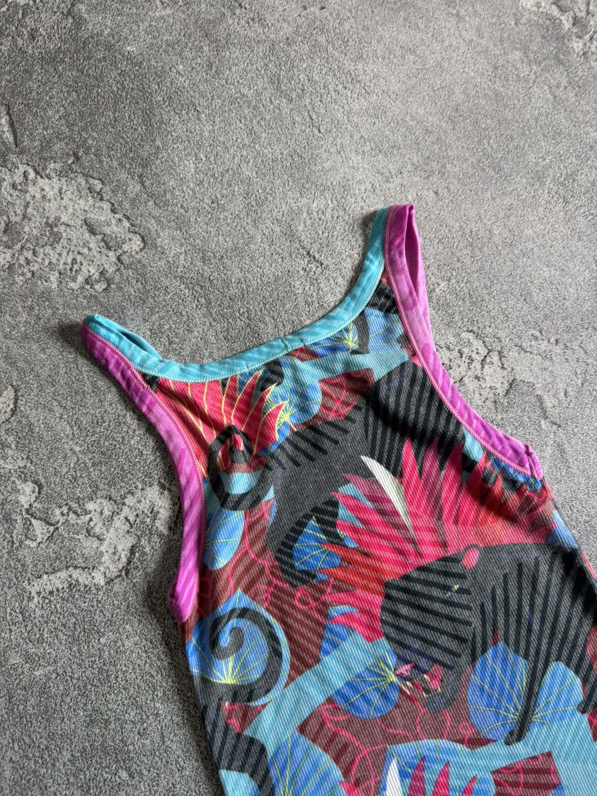 Custo Barcelona × Designer Custo Barcelona 2size all printed tank top sleeveless shirt Size S / US 4 / IT 40 - 11 Thumbnail