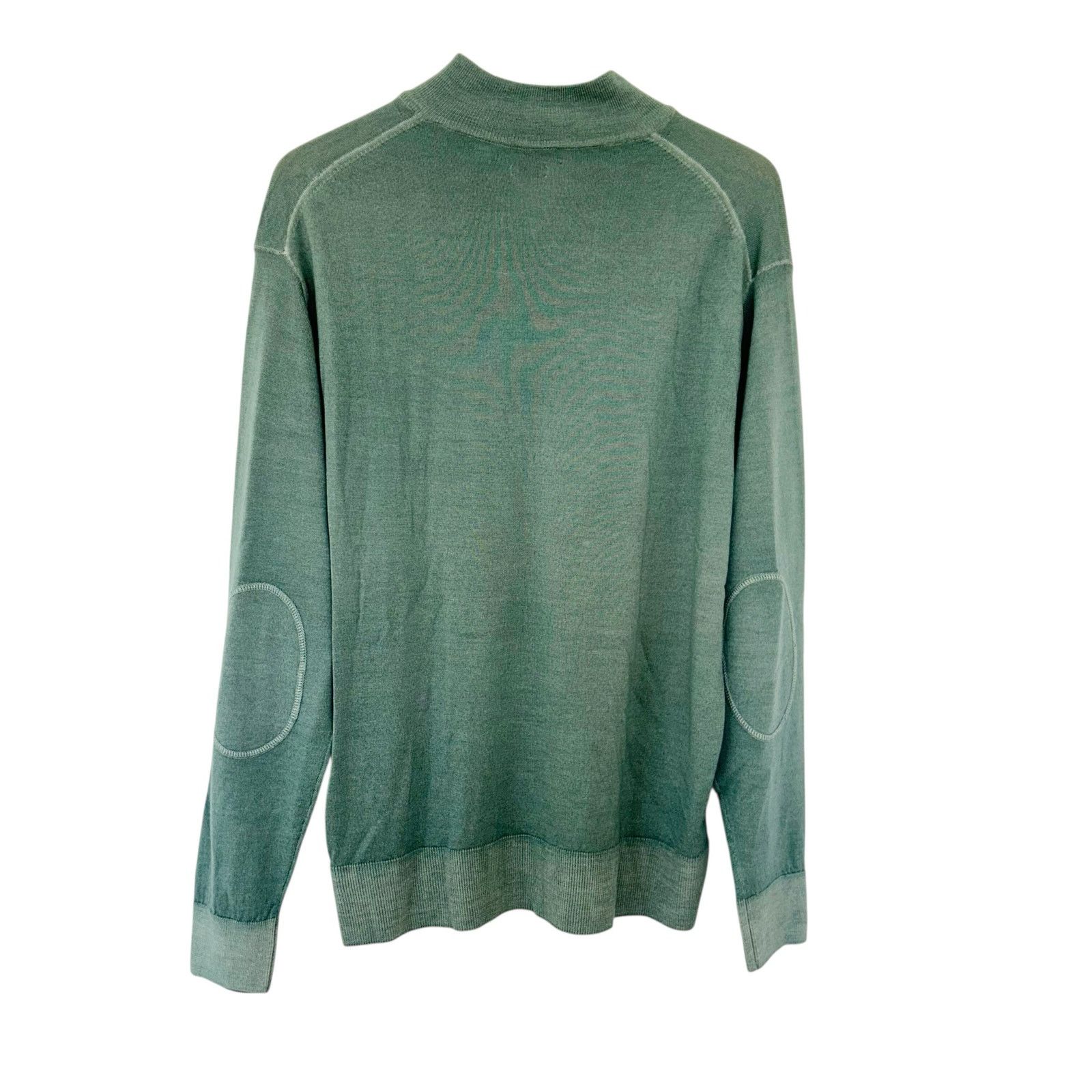 Other Reserve Patrick James Merino Wool Quarter Zip Sweater Sz XL Size US XL / EU 56 / 4 - 3 Thumbnail