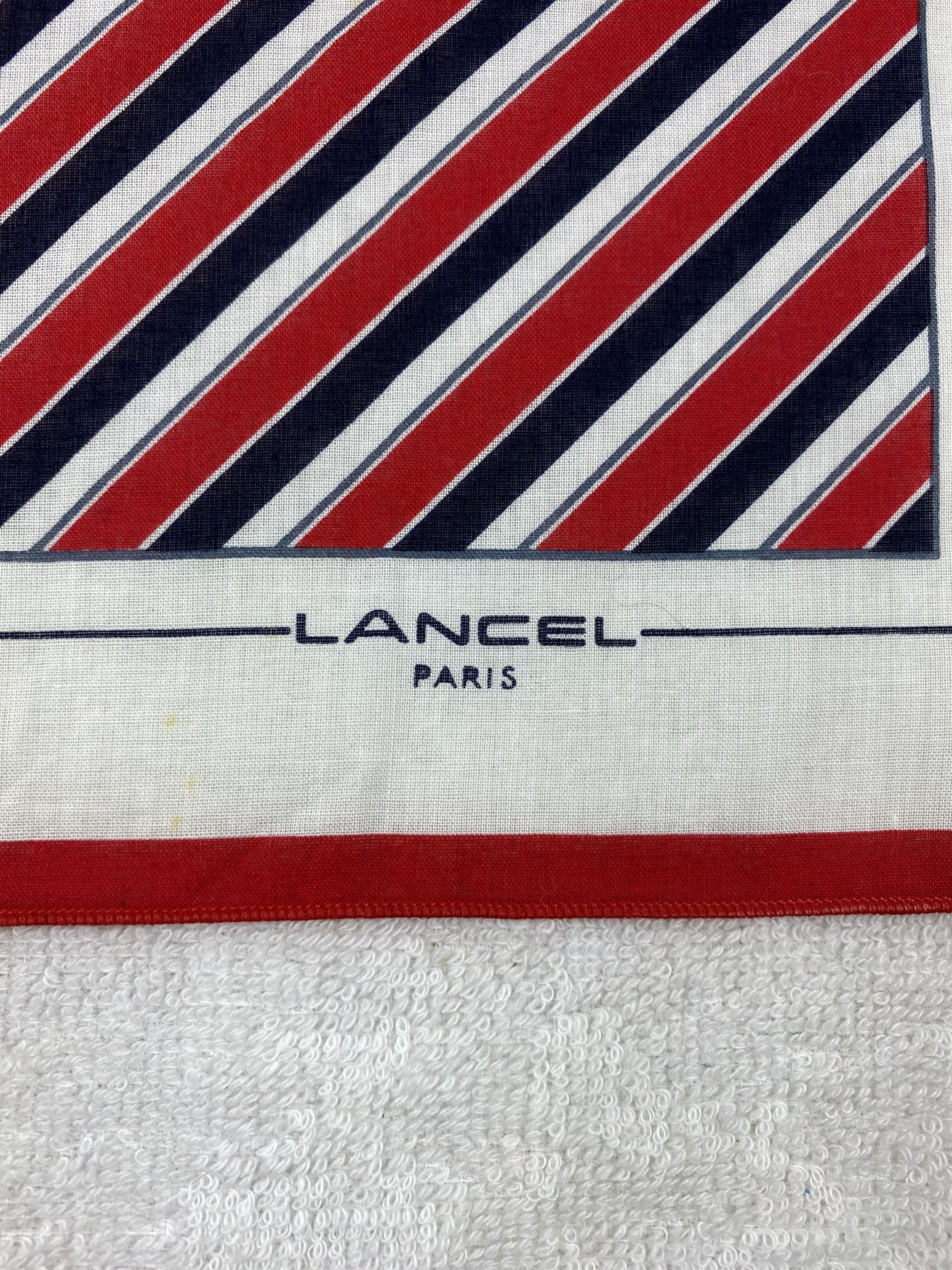 Lancel × Vintage Lancel Handkerchief / Bandana / Neckerchief Size ONE SIZE - 5 Thumbnail