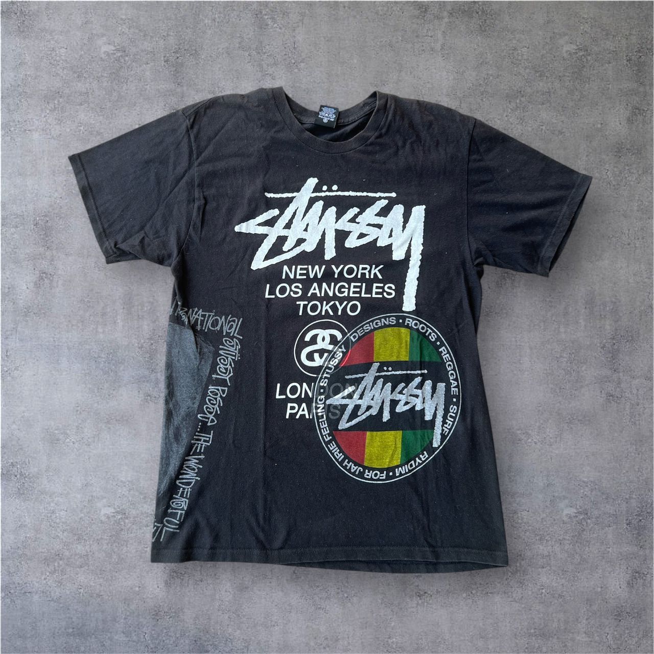 Stussy Stussy tribe raggae skate tshirt Size US M / EU 48-50 / 2 - 1 Thumbnail